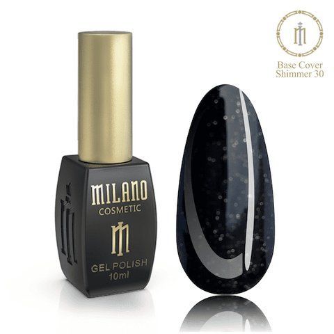 Кольорова база із шимером Milano 10 мл No 30 4501015 фото