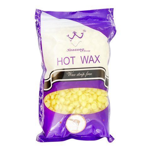 Гарячий віск у гранулах для депіляції Konsung Hot Wax Мед 500g 00004161 фото