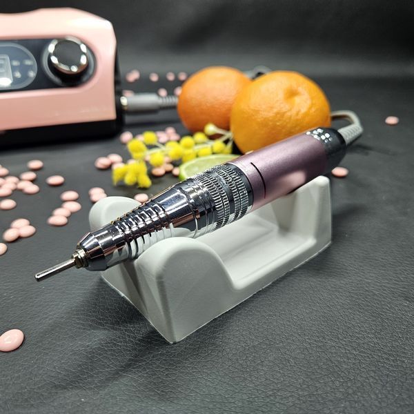 Фрезер з дисплеєм для манікюру та педикюру Nail Drill ZS-717 PRO Рожевий 00937 фото
