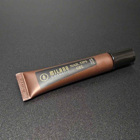 Клей-гель для гелевих типс у тюбику Milano Nail Tips Gel 009781 фото