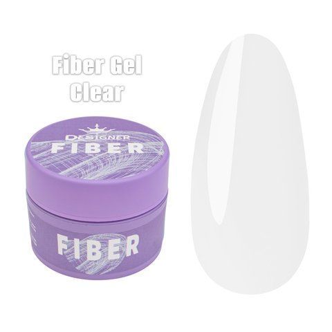 Гель для моделювання та ремонту нігтів Fiber Gel Designer Professional 15 мл. 010281 фото