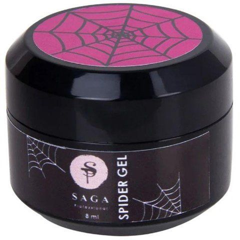 Гель Паутинка SAGA Spider Gel розовый, 8 мл 003535 фото