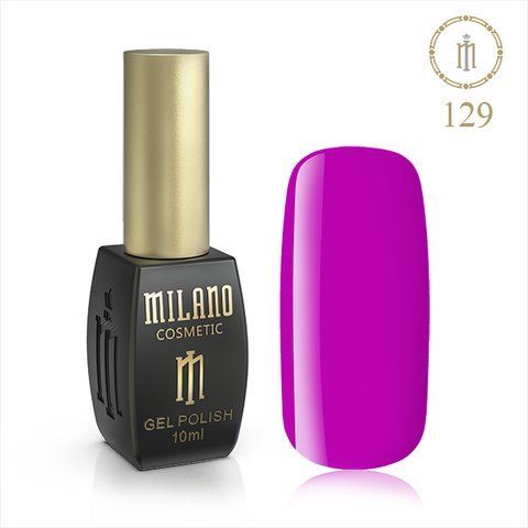 Гель-лак MILANO 10 мл No 129 (Вересково-фіолетовий) 00986/129 фото