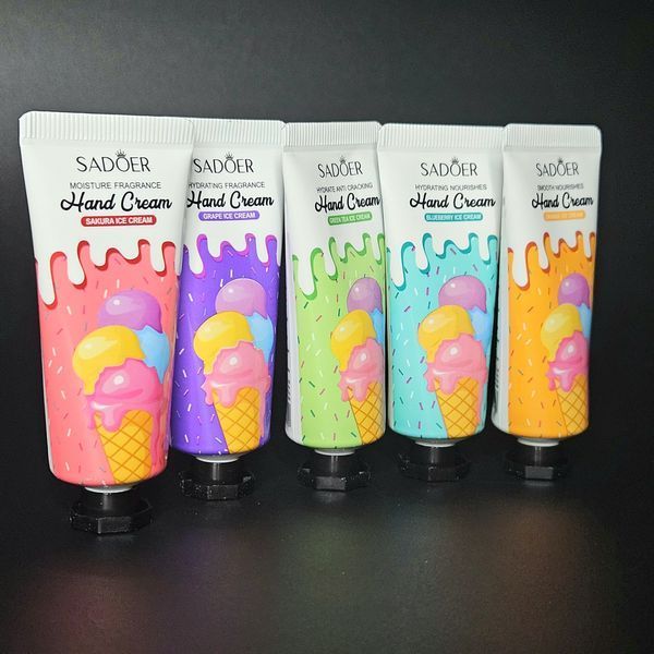 Подарочный набор кремов для рук Sadoer Ice Cream 5шт. по 20g. Nat-0414 фото