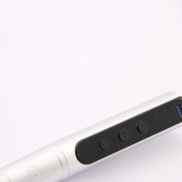 Акумуляторний апарат для манікюру і педикюру Global Fashion T7A на 35000RPM Silver Nat-0127 фото