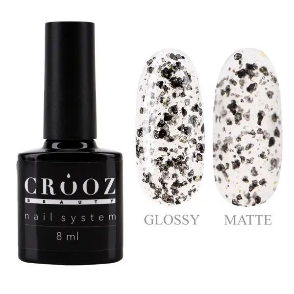 Crooz Закріплювач для гель лака Top Dots №6 8мл Nat-0076 фото