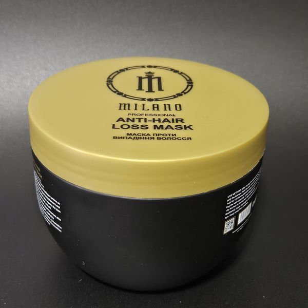Маска проти випадіння волосся Milano Anti Hair Loss Mask 500ml 009731 фото