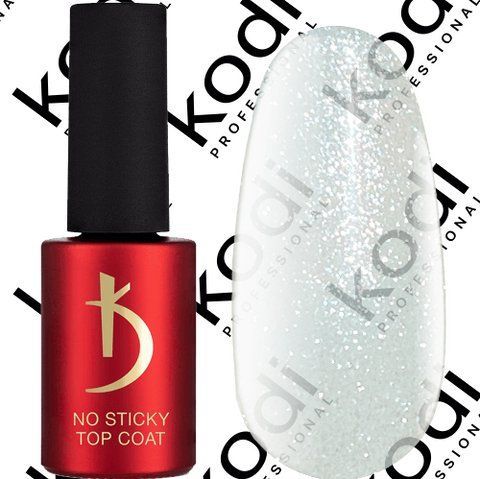 Верхнее покрытие для гель-лака без липкого слоя Sparkle (No Sticky Top coat Sparkle) 7мл. 006561 фото