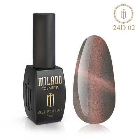 Гель-лак 24D MILANO № 02 8мл. 00585 фото