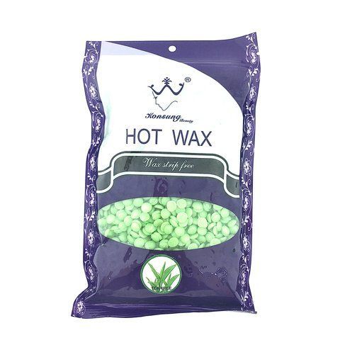 Гарячий віск у гранулах для депіляції Konsung Hot Wax Чайне дерево 300g 004996 фото