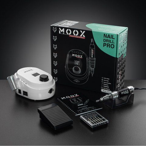 Фрезер Moox Professional X550 для маникюра и педикюра на 50 000 об./мин. и 70W. (Белый) 008413 фото