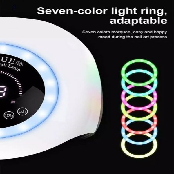 UV/LED лампа SUN BQ-V6 168 Вт Голубая 007413 фото