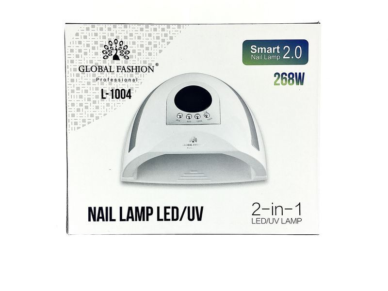 LED/UV лампа для маникюра Global Fashion L-1004, 268W 005848 фото