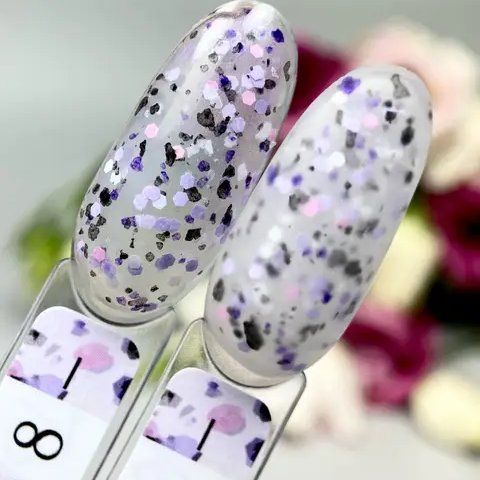 Crooz Закріплювач для гель лака Top Dots №8 8мл Nat-0078 фото