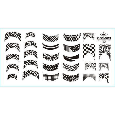 Пластина для стемпінгу Designer Professional 12х6см № 254 007012 фото