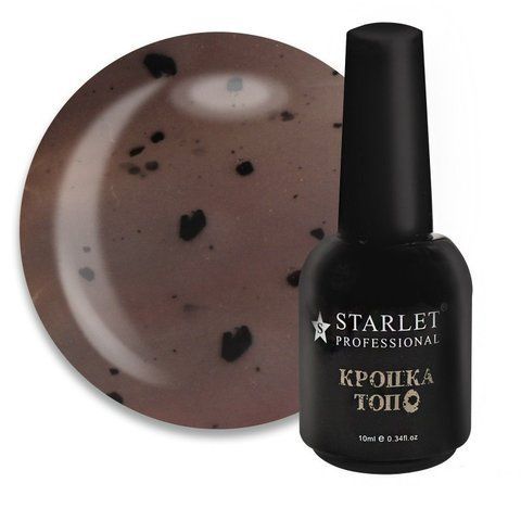 Starlet Professional Toп с черной крошкой 10мл. 04881 фото