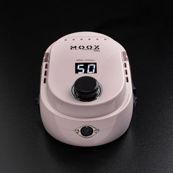 Фрезер Moox Professional X550 для маникюра и педикюра на 50 000 об./мин. и 70W. (Розовый) 008414 фото