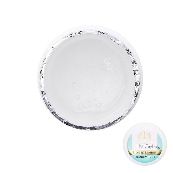 Моделирующий гель для наращивания ногтей Global Fashion Transparent - Прозрачный 56g 03848 фото