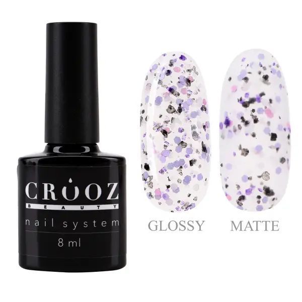 Crooz Закріплювач для гель лака Top Dots №8 8мл Nat-0078 фото