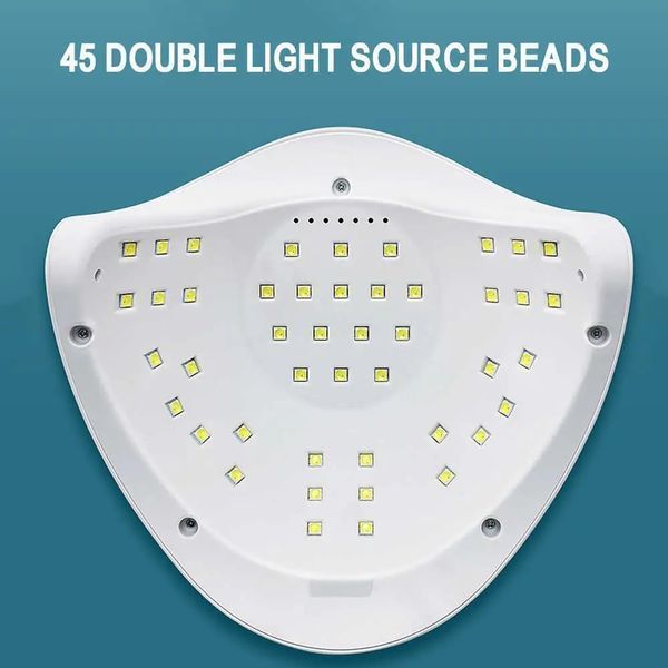 Лампа для манікюру UV LED Sun X5 Max 168W 45 LED 0006700 фото