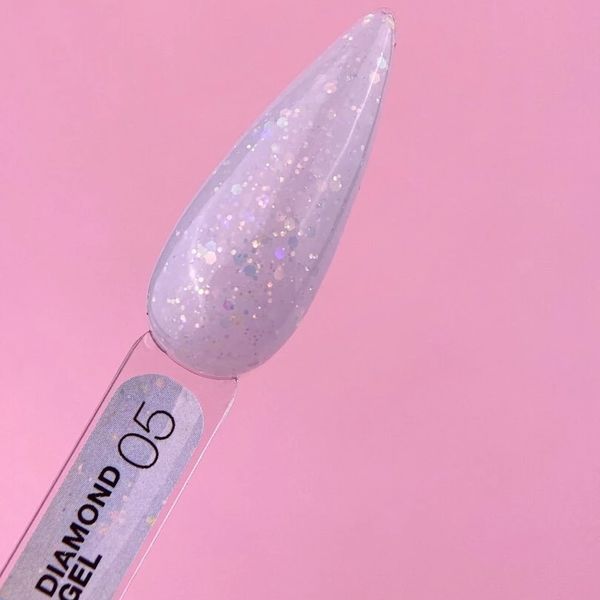 Гель для нарощування LUNA Diamond Gel 15мл. №5 Nat1212 фото