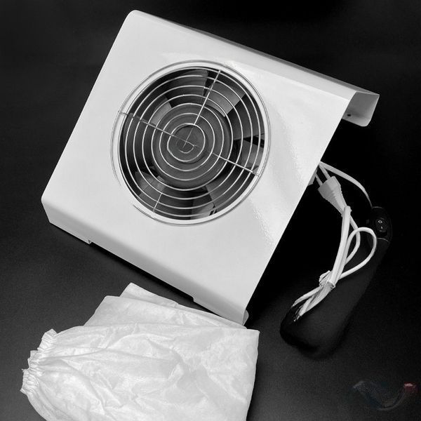 Мощная маникюрная вытяжка в металлическом корпусе Profi salon Nail Dust Collector X1 65 ват 007414 фото