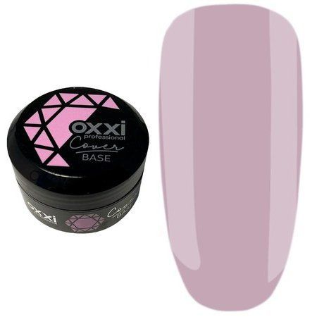 Камуфлирующая база для гель-лака Oxxi Professional Cover Base 30 мл № 30 сиренево-розовая 004689 фото