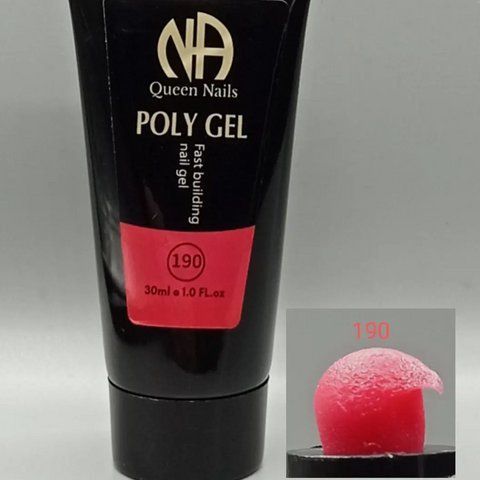Полигель (акригель) для ногтей Queen Nails №190, 30 мл 003785 фото