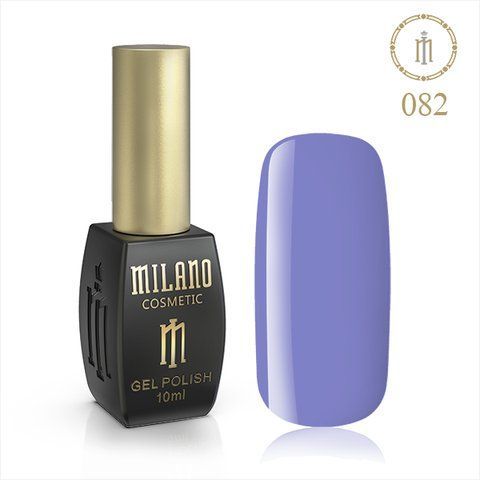 Гель-лак MILANO 10 мл No 082 (Фіолетовий Крайола) 00986/082 фото