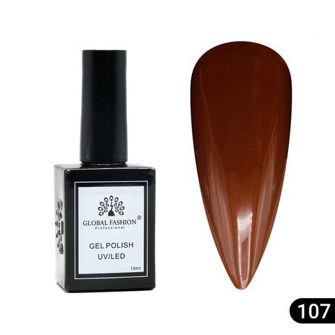 Гель-лак Global Fashion Elite Glow 15ml №107 Nat1370 фото