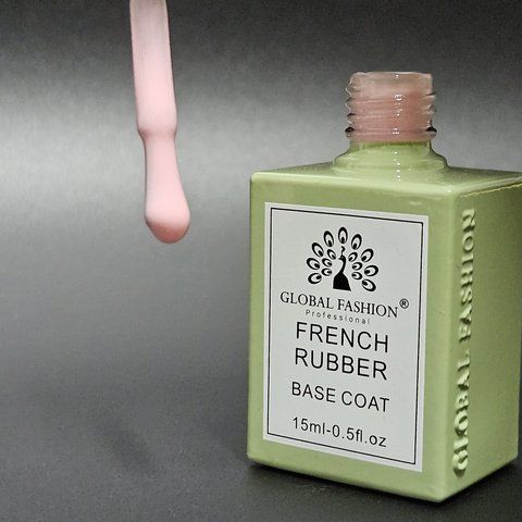 Основа French Rubber Base Global Fashion 15 мл. № 3 Nat-0130 фото