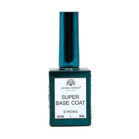 База для нігтів Global Fashion Super Strong Base Coat 15мл. 001279 фото