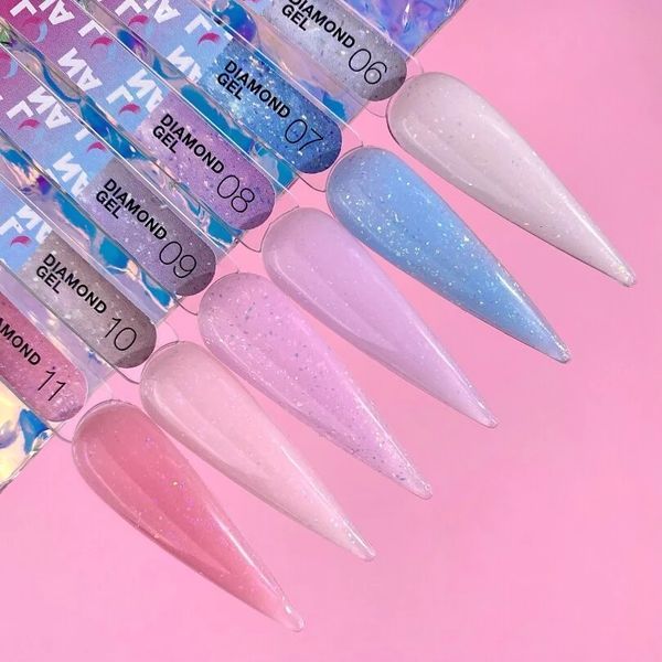 Гель для наращивания LUNA Diamond Gel 15мл. №6 Nat1213 фото