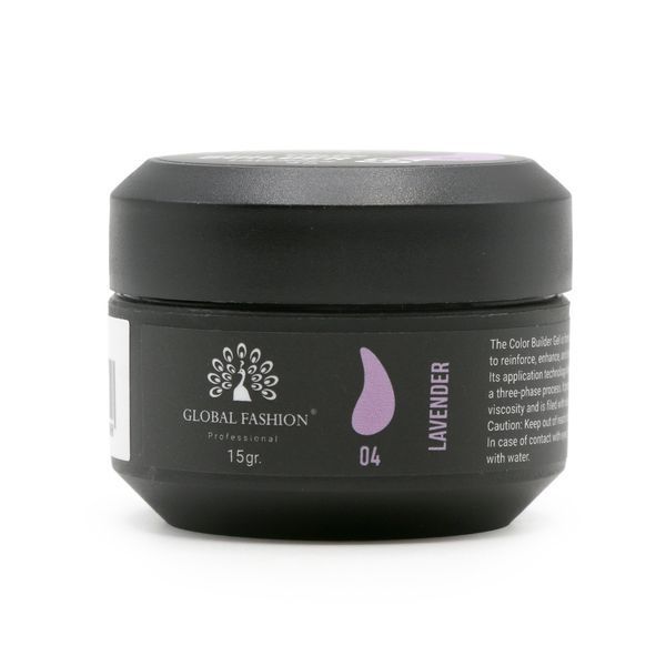 Гель для моделирования ногтей 15 гр, Color Builder Gel 04- Lavender Nat-0917 фото