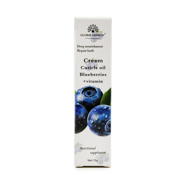 Зволожувальний крем для кутикули 15g Blueberries Nat-0518 фото