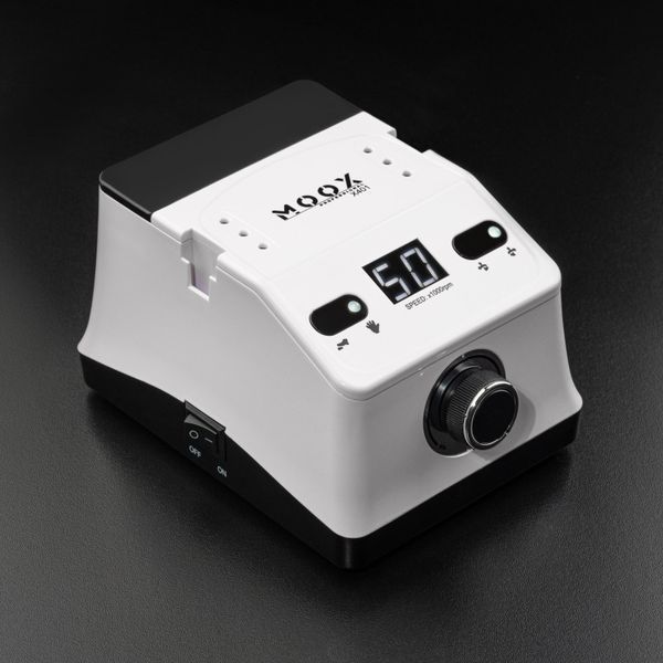 Фрезер Moox Professional X401 на 50 000 об./мин. и 70W. для маникюра и педикюра (Белый) 008000 фото