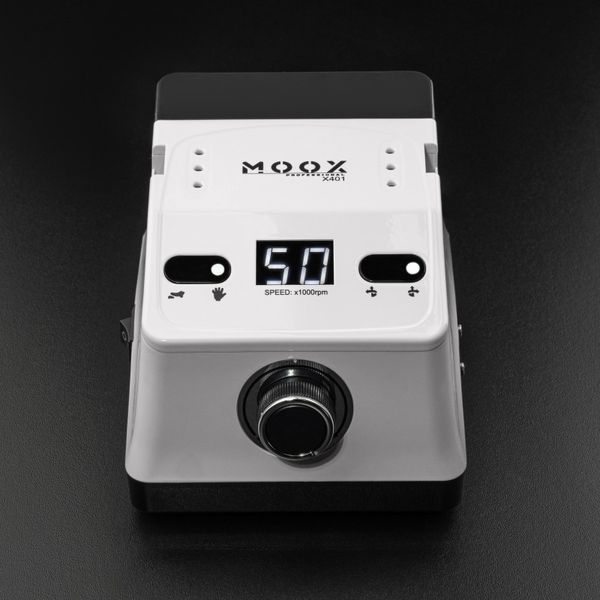 Фрезер Moox Professional X401 на 50 000 об./мин. и 70W. для маникюра и педикюра (Белый) 008000 фото