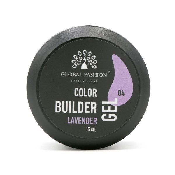 Гель для моделирования ногтей 15 гр, Color Builder Gel 04- Lavender Nat-0917 фото