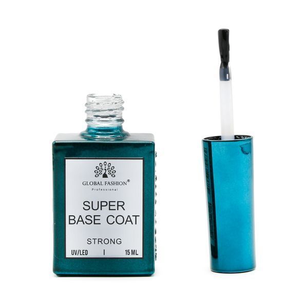 Основа для ногтей Global Fashion Super Strong Base Coat 15мл. 001279 фото