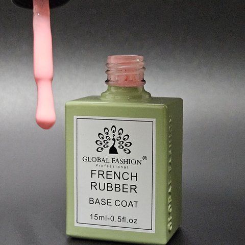 Основа French Rubber Base Global Fashion 15 мл. № 4 Nat-0131 фото