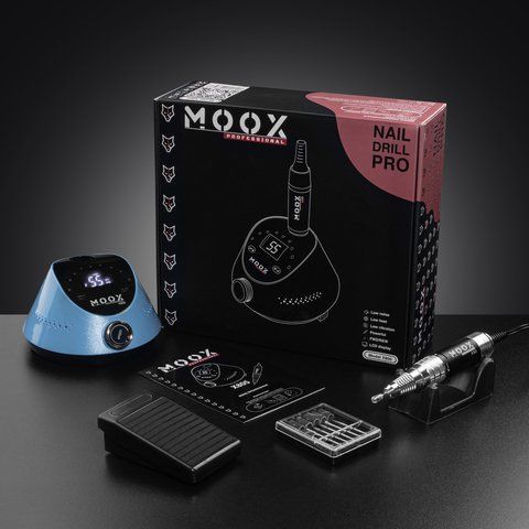 Фрезер Moox Professional X805 для маникюра и педикюра на 55 000 об./мин. и 80W. (Синий) 008433 фото
