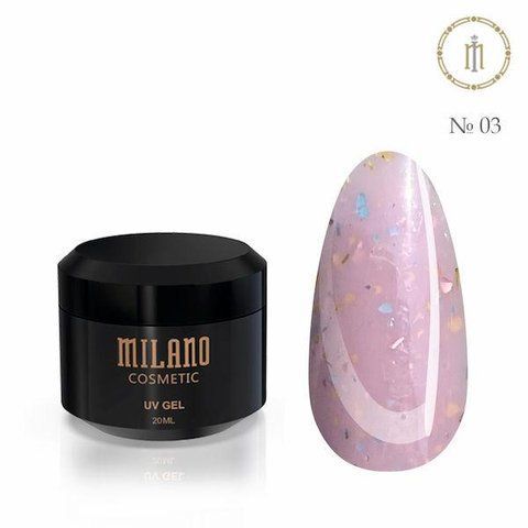 Гель для нарощування Milano Potal Builder Gel 20мл. №03 006564 фото