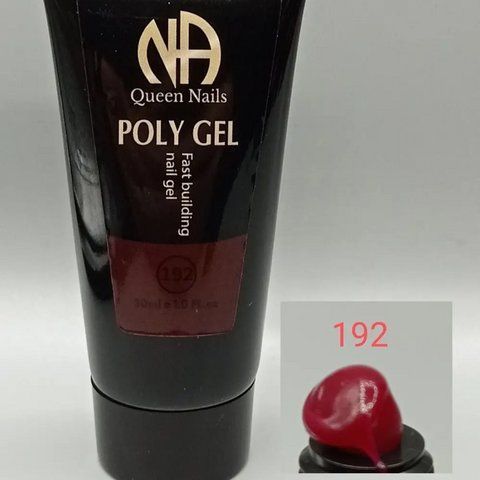 Полигель (акригель) для ногтей Queen Nails №192, 30 мл 003786 фото