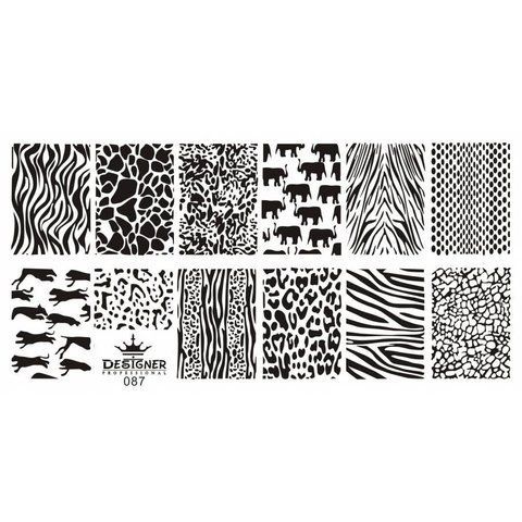 Пластина для стемпінгу Designer Professional 12х6см № 087 006914 фото