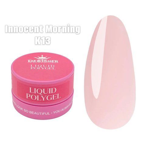 Рідкий Полігель Designer Liquid Polygel 30мл. K13 Innocent Morning 009163 фото
