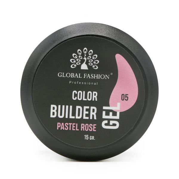Гель для моделювання нігтів 15 гр, Color Builder Gel 05- Pastel rose Nat-0918 фото