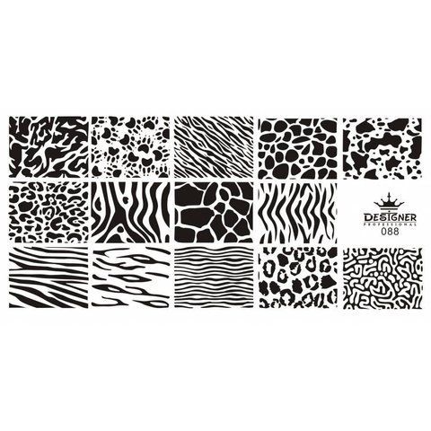 Пластина для стемпинга Designer Professional 12х6см № 088 006915 фото