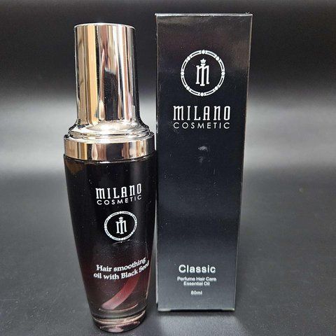 Термозахисне масло для волосся всіх відтінків Milano Cosmetic Hair smoothing oil, 80 мл 009609 фото