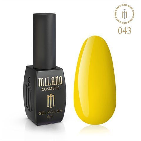Гель Лак MILANO 8мл. No 043 (КУРКУМА) 02946 фото
