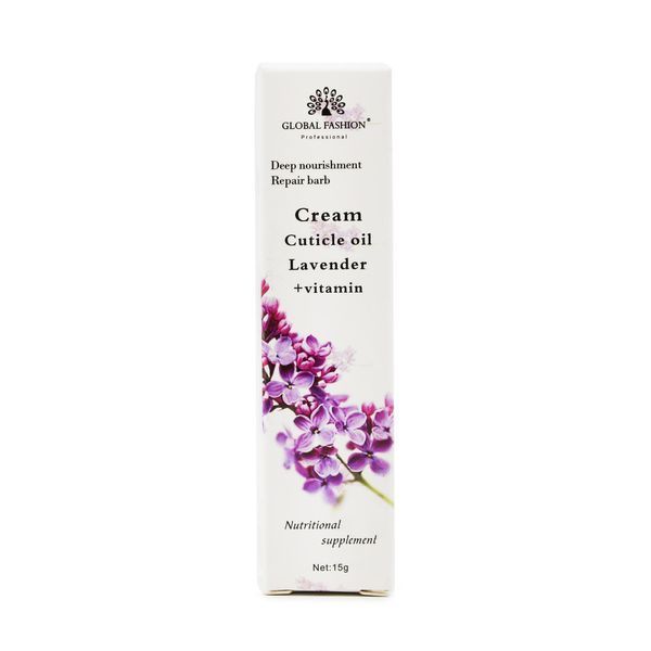 Зволожувальний крем для кутикули 15g Lavender Nat-0520 фото